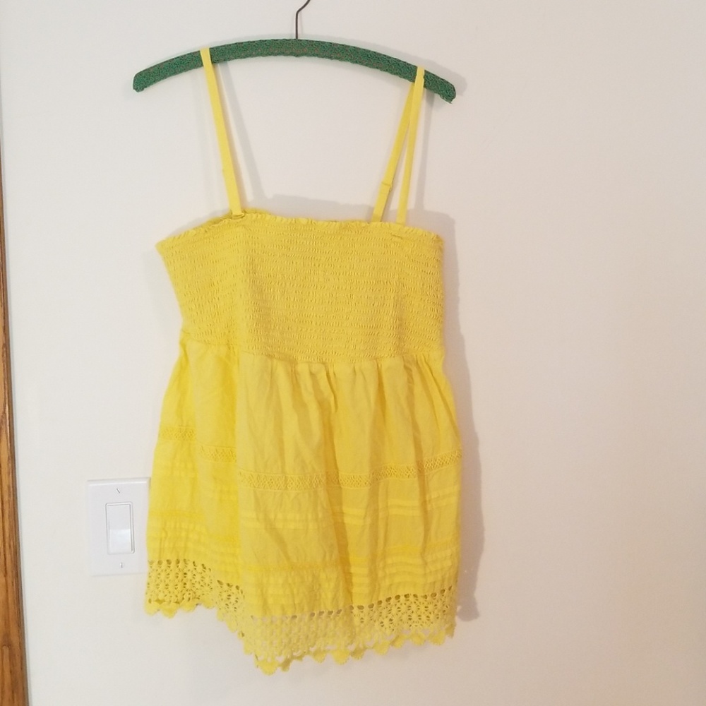 Yellow Tank top